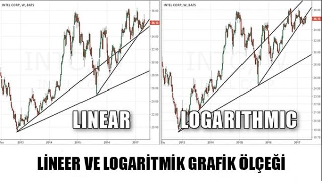 lineer ve logaritmik grafik